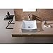 Luxier CS-016 Bathroom Porcelain Ceramic Vessel Vanity Sink Art Basin