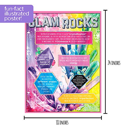 Just My Style You*niverse Crystal Growing Jewelry, DIY Crystal Growing