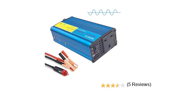 Amazon.es: Inversor de Corriente de Onda sinusoidal Pura de 500 W ...