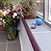22.1ft LONG SET-16 CORNER GUARDS Protectors. SafeBaby & Child Safety BabyProof Clear protective bumper guards for furniture. Cushion foam strip bricks pad childproof fireplace guard for toddlers.Brown