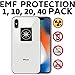 Radiation Protection for CELLPHONES/Laptop - Anti EMF/EMR Radiation Sticker - Radiation Shield Blocker - Remove Electronic Technologies Radiation - 20 Pack Bundle Deal!