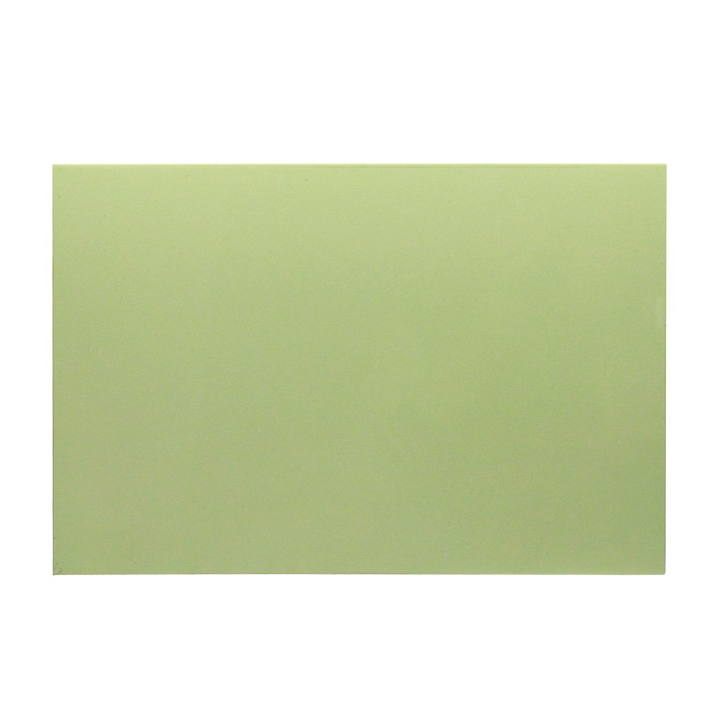 FLEOR 430x290mm Blank Electric Guitar Bass Pickguard Material Scratch Plate Sheet,3Ply Mint Green
