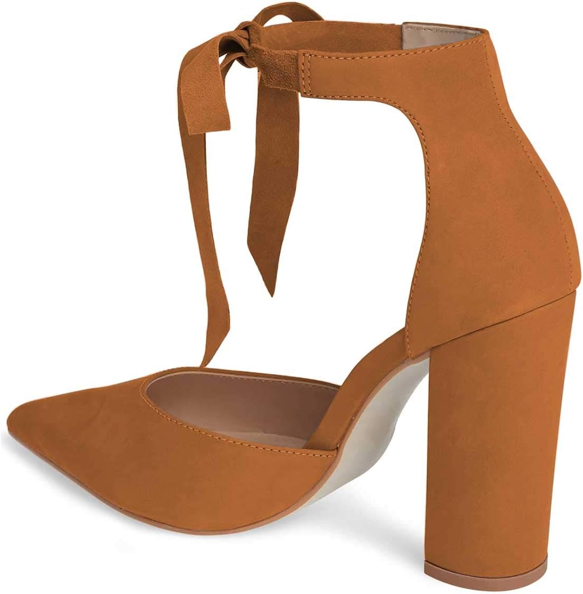 sinatra faux suede pointed heel