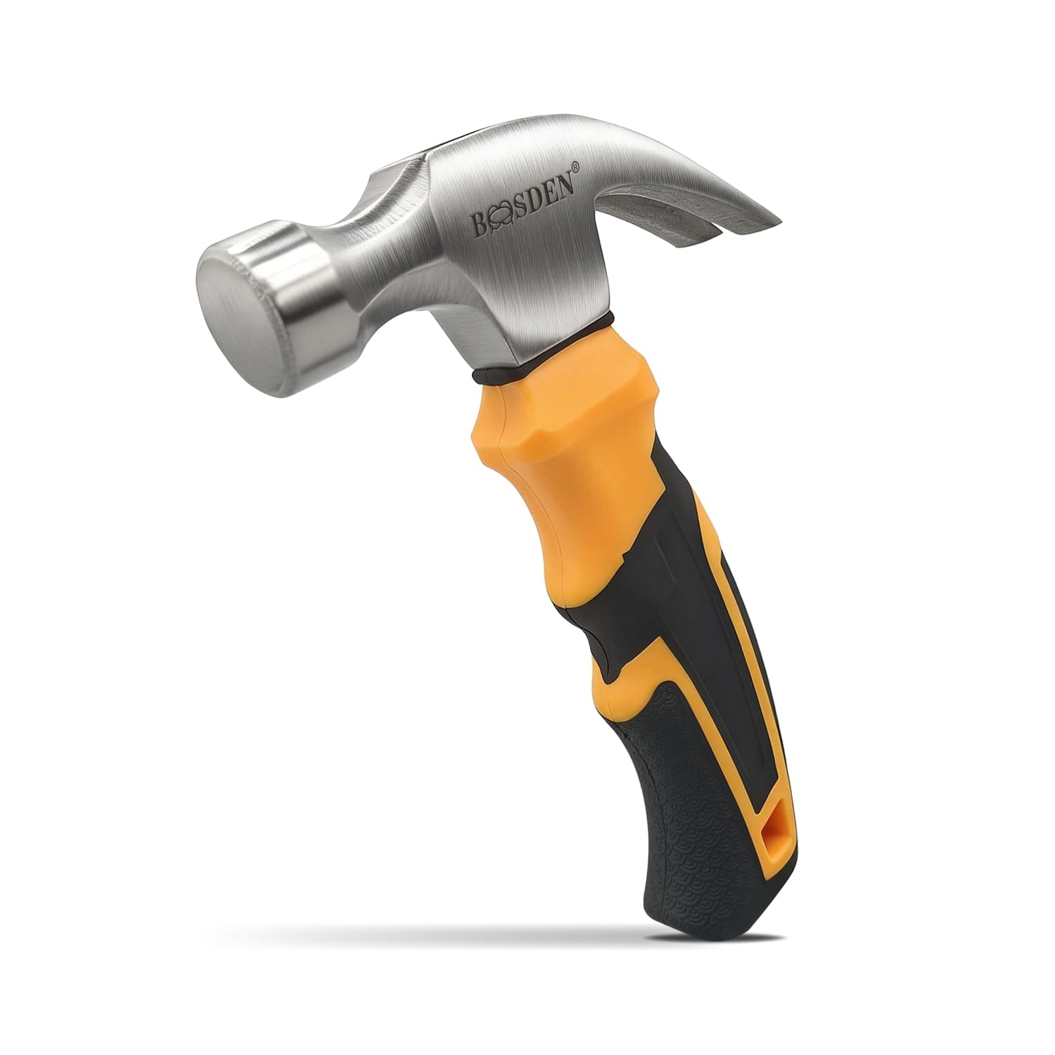 BOOSDEN Mini Claw Hammer - 8oz, Stubby Head, Small Grip for Women, Kids & Indoor/Outdoor Use