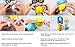 TICIAGA 7pcs Toy Inspired Story Honeycomb Centerpieces, Table Topper for Birthday Party Decor, Double Sided Cake Topper, Photo Booth Props, Toy 4th Kids Party Favor Supplies Mix of Fork, Ducky, Bunny