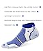 Well Knitting Men's 6 Pairs Cushioned Coolmax Sports Running Ankle Socks