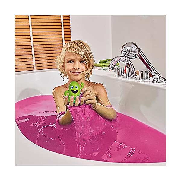 Glitter-Slime-Baff-Pink-from-Zimpli-Kids-1-Bath-Pack-Turn-Water-Into-Gooey-Glittery-Slime-Childrens-Sensory-and-Bath-Toy-Certified-Biodegradable-Gift Glitter Slime Baff Pink from Zimpli Kids, 1 Bath or 4 Play Uses, Magically turns water into gooey, glittery slime…