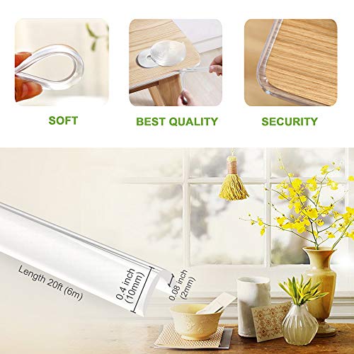 1 Transparent+Furniture+Protectors+Double+Sided+Appliances