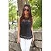 OVERMAL Women Summer Vest Top Sleeveless Blouse Casual Tank Tops Shirt Lace ( L, Black)