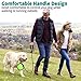 COOYOO 2 Pack Dog Leash 5 FT Heavy Duty - Comfortable Padded Handle - Reflective Dog Leash for Medium Large Dogs with Collapsible Pet Bowl