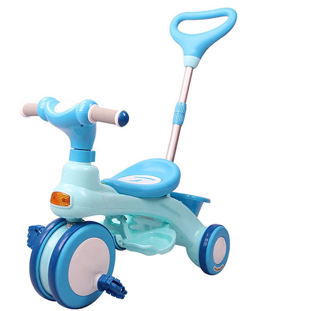 新しいコレクション Yumeige 子ども用自転車 子供三輪車子供ペダル自転車1 5歳 ベビーカー男の子女の子のおもちゃの車の重量25kg 青 ピンク 利用できるサイズ 色 青 青 B07qjwmttx 安い Iskandarputeri Com