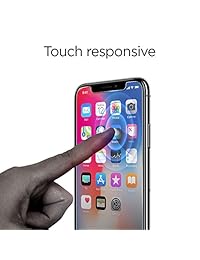 Spigen, protector de pantalla vidrio templado para iPhone X   2 unidades   Funda para iPhone X   10 de Apple.