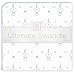 SwaddleDesigns Ultimate Winter Swaddle, X-Large Receiving Blanket, Made in USA, Premium Cotton Flannel, Pastel Blue Spaceman (Mom's Choice Award Winner)
