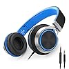 AILIHEN-C8-Foldable-Headphones-with-Microphone-and-Volume-Control-Lightweight-Stereo-Headsets-for-iPad-35mm-Android-Cellphones-Smartphones-Laptop-Computer-Mp3-BlackBlue Ailihen C8 Foldable Headphones with Microphone and Volume Control Lightweight Stereo Headsets for iPad 3.5mm Android…