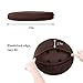 baibu Bar Stool Cushions, Super Breathable Round Bar Stool Cover Seat Cushion Brown 12
