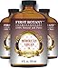 Moroccan Organic Argan Oil for Hair, Skin, Face, Nails, Cuticles & Beard 4 fl. oz. - Best Anti-Aging, Anti-Wrinkle, Triple Extra Virgin & Cold Pressed Moisturizer