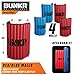 BUNKR Inflatable Battlezone Tournament Set (5 Pieces) Compatible with Nerf, Laser X, X-Shot and BoomCo