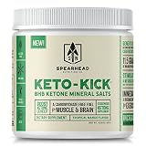 Spearhead Nutrition Co. Keto Kick Exogenous Ketone Mineral Salts (Tropical Mango)