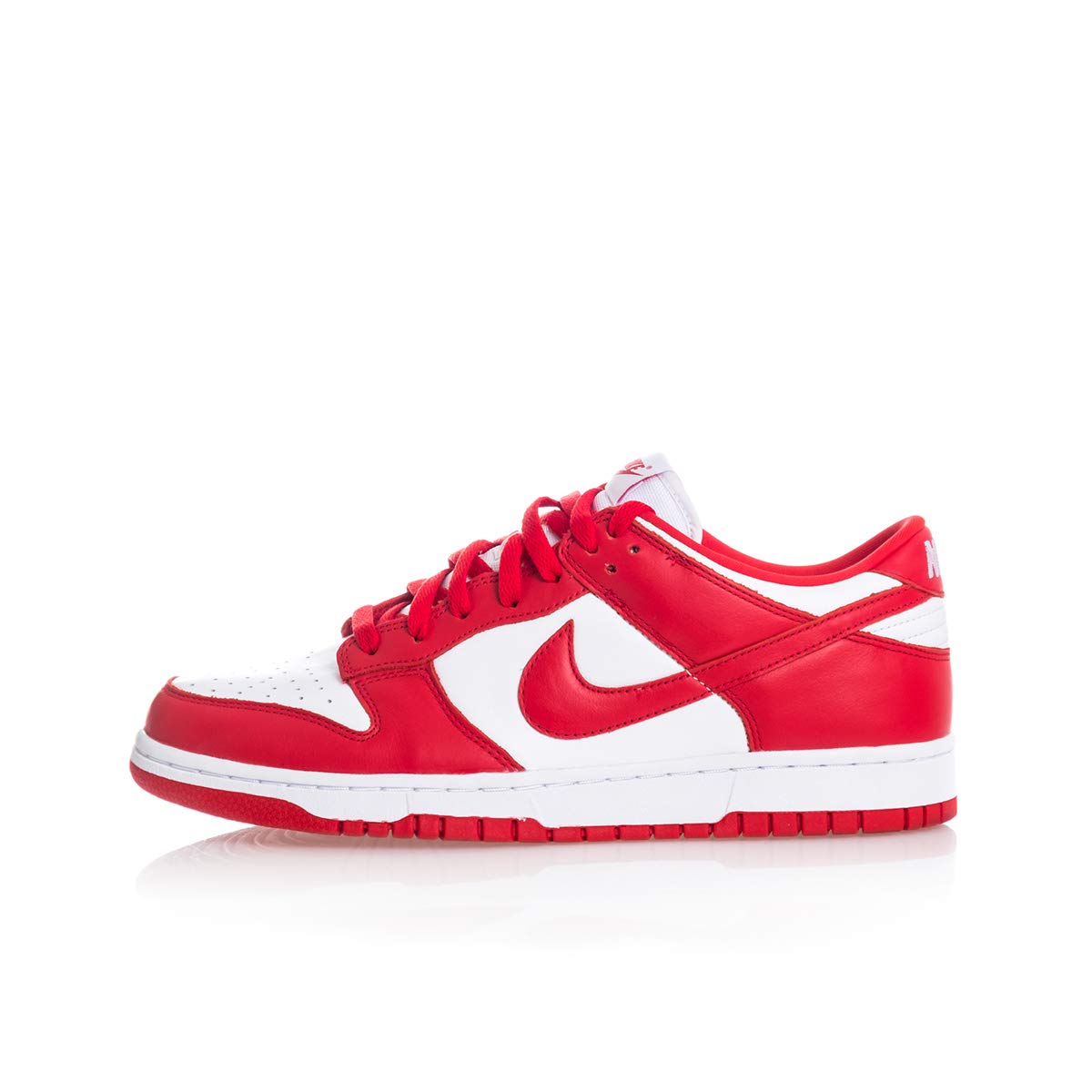Nike Mens Dunk Low SP St John White/University Red Leather Size