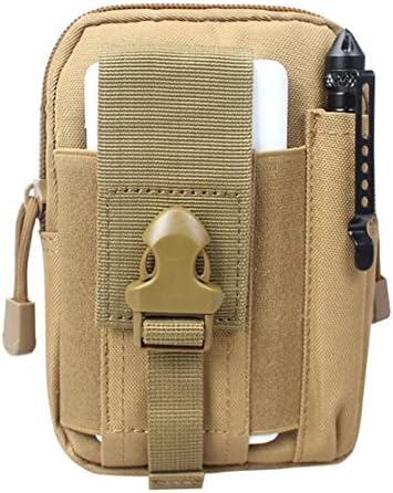 Mmei EDC Military Tactical Bag Multi-Purpose Compact Pack Camping Hiking Trekking (Tan)