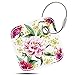 Case for Tile Mate/Tile Mate with Replaceable Battery/Tile Pro/Tile Sport/Tile Style, Tile Mate Accessories, Lether Case Cover for Tile Mate with Anti-Lost Design, Peony, by Logity.