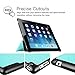 Fintie Slimshell Case for iPad 2 3 4 (Old Model) 9.7 inch Tablet - Lightweight Smart Stand Cover Protector Auto Wake/Sleep for iPad 4th Generation with Retina Display, iPad 3 & iPad 2, Blue