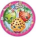 Shopkins Birthday Party Supply Set for 16: Dinner Plates, Dessert Plate, Cups, & Napkins