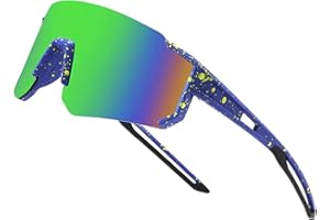 TOTOSALL Youth Baseball Sunglasses For Boys Girls,UV400 Sports Kids Baseball Sunglasses,Cycling glasse