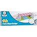 Bigjigs Rail Pink Fairy Rope Bridge for Wooden Train Set - Train Set Accessories