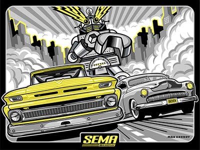 Max Grundy - Driven (SEMA '14 official design 2 of 4 in series)