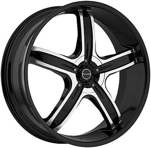 Akuza Lever 844880043+35GBM 18x8 5x110 &amp; 5x115 +35MM Offset Gloss Black Wheel