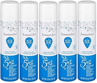 Summer's Eve Special Pack Of 5 Summers Eve Spray Baby Powder 2 Oz X 5