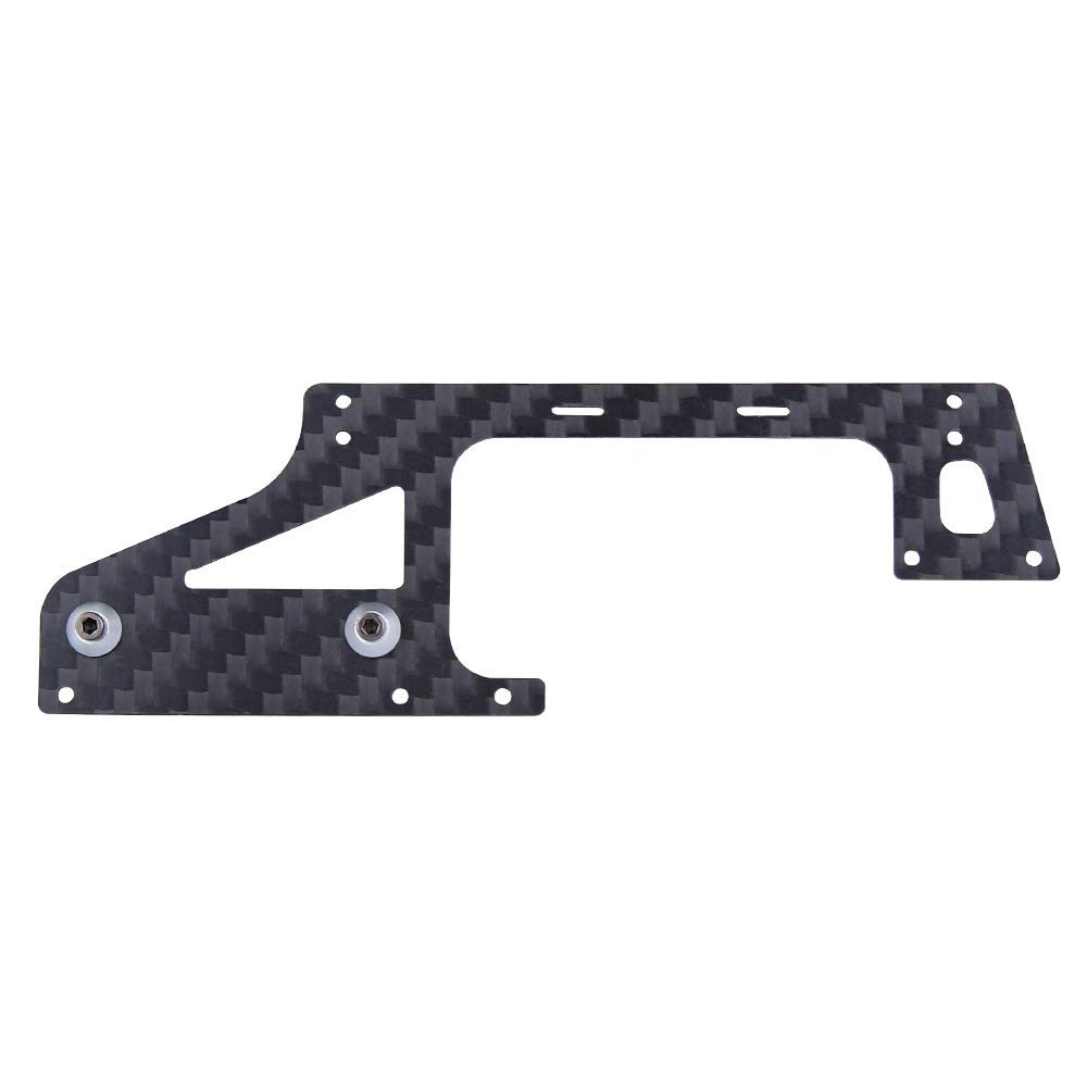 OMPHOBBY M2 Helicopter Parts Fuselage Lower Right Carbon Fiber Board Set OSHM2088 Original Replacement for OMP HOBBY M2 Explore/M2 V2 RC Helicopters Accessories Spare Part