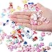 Slime Charms for DIY Slime, Beads, Unicorns, Mermaids, Dolphins (136 Pieces)