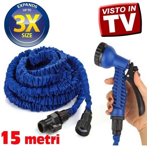 TUBO MAGICO DA Giardino Allungabile Per Innaffiare Estensibile Varie Misure EUR 12,99 - IT