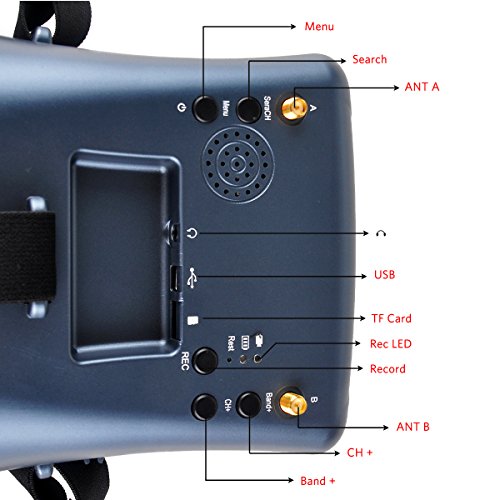 Makerfire-FPV-Goggles-with-DVR-58G-40CH-Raceband-Build-in-2000mAh-Battery-Headset-Glasses-Carrying-Case-for-FPV-Racing-Drone-RC-Quadcopter