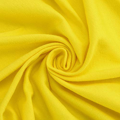 HTDBKDBK Kimono Cardigan for Women Fashion Solid Shawl Kimono Cardigan Top Long Cover Up Blouse Beachwear Yellow