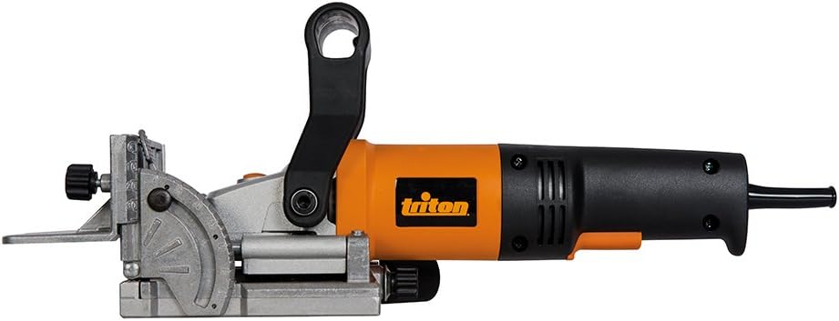 Triton Biscuit Jointer - 760W, Adjustable Fence & Cutting Depth, Wood Joiner Tool, Blue (TBJ001 / 329697) - Image 3