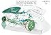          Akarell Jade Roller & Gua Sha SET 100% Real Chi Himalayan Jade Anti Aging Skincare Therapy Tool Jade Facial Roller Depuffing Anti-Wrinkle Treatment Facial Beauty Roller for Face De Puffer Massager      