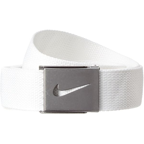 5423 Women\'s Tech Essentials Single Web Belt, White, One Nike Women main image 3