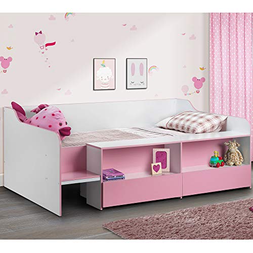 low sleeper cabin bed with storage