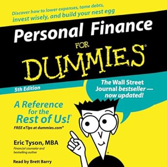 Amazoncom Personal Finance For Dummies Audible Audio - 
