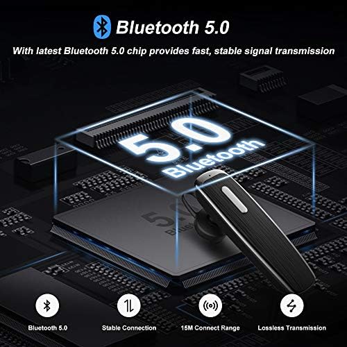 New bee Bluetooth Oreillette, Écouteur sans Fil Bluetooth 5.0 Oreillette Main Libre à Réduction de Bruit pour iPhone Samsung HTC Sony iPad (Noir) - Bestbluetooth.fr New bee Bluetooth Oreillette, Écouteur sans Fil Bluetooth 5.0 Oreillette Main Libre à Réduction de Bruit pour iPhone Samsung HTC Sony iPad (Noir)
