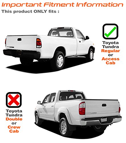 image for AKKON For [Black] 2000 2001 2002 2003 2004 Toyota Tundra Regular | Acc