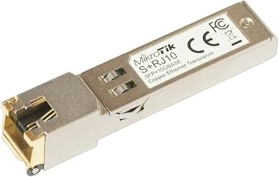 MikroTik SFP+ RJ10 10G Copper Transceiver Module 10Gbps 5Gbps 2.5Gbps Ethernet