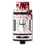 Skin Decal Vinyl Wrap for Smok TFV8 Big Baby Beast Tank Vape stickers skins cover/Blood Splatter Dexter