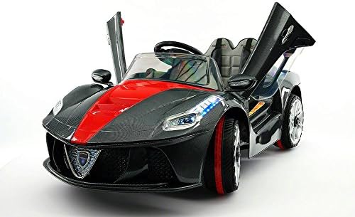 12V Ferrari Style Electric Battery Powered Ride on Car MP3 with Parental Remote Kids Toy