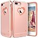 VENA iPhone 8 Plus Case, iPhone 7 Plus Case, [vLove][Heart-Shape | Dual Layer Protection] Hybrid Bumper Cover for Apple iPhone 8 Plus, iPhone 7 Plus (5.5