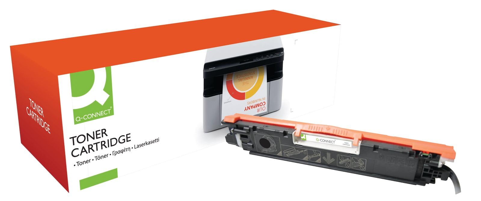 Q-Connect Compatible Solution HP 126A Black Laserjet Toner Cartridge CE310A