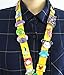 Ceiba Tree DIY Bright Color Hall Pass Lanyards with Badge Holders Set of 6